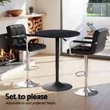 NNEDSZ Artiss Bar Table and Stools Set Dining Desk Kitchen Chairs Cafe Pub