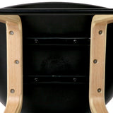 NNEDSZ 4x Artiss Bar Stools Kitchen Counter Stool Dining Chairs Wooden Black