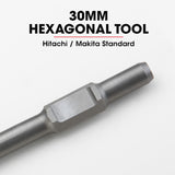 NNEMB Jack Hammer Chisel Bit 30mm Hex Accessories Floor Scraper Tile Lifter