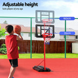 NNEDSZ 1.6M Kids Basketball Hoop Stand System Portable