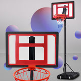 NNEDSZ 2.6M Basketball Hoop Stand System Portable Kid