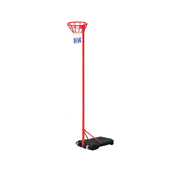 NNEDSZ 3.05M Netball Hoop Basketball Stand System Net Ring