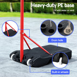 NNEDSZ 3.05M Netball Hoop Basketball Stand System Net Ring