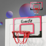 NNEDSZ 23" Mini Basketball Hoop Backboard Door Wall Mounted Sports Kids Red