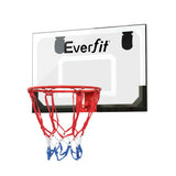 NNEDSZ 23" Mini Basketball Hoop Backboard Door Wall Mounted Sports Kids Black