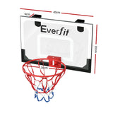 NNEDSZ 23" Mini Basketball Hoop Backboard Door Wall Mounted Sports Kids Black