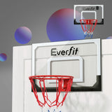 NNEDSZ 23" Mini Basketball Hoop Backboard Door Wall Mounted Sports Kids Black