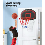 NNEDSZ 38" Basketball Hoop Backboard Door Wall Mounted Ring Net Sports Kids