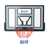 NNEDSZ 45" Basketball Hoop Backboard Wall Mounted Ring Net Sports Pro System