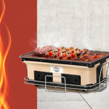 NNEDSZ BBQ Grill Tabletop Charcoal Smoker