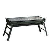 NNEDSZ BBQ Grill Charcoal Smoker Foldable