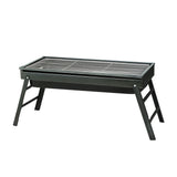 NNEDSZ BBQ Grill Charcoal Smoker Foldable