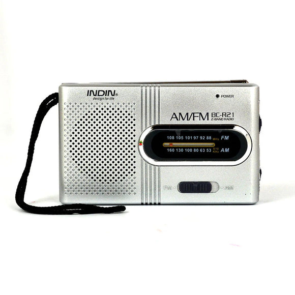 NNEOBA BC-R21 Mini AM/FM Portable Radio