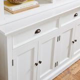 NNENVS Buffet Hutch Unit with 6 Shelves