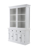 NNENVS Buffet Hutch Unit with 6 Shelves