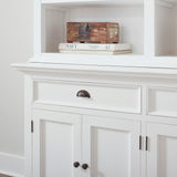 NNENVS Buffet Hutch Unit with 8 Shelves