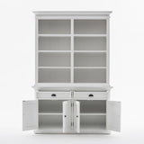 NNENVS Buffet Hutch Unit with 8 Shelves