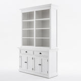 NNENVS Buffet Hutch Unit with 8 Shelves