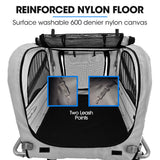 NNEMB Pet & Cargo Jogger Bike Trailer, Pull Behind Bicycle Trailer Carrier Stroller, Grey