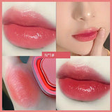 NNETM 6-color Sexy Lipstick With Plump Lip Gloss Makeup Long-lasting Waterproof Lip Gloss