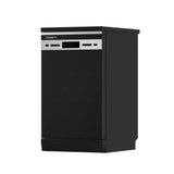 NNEDSZ 10 Place Settings Freestanding Dishwasher Black