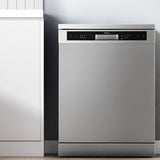 NNEDSZ Devanti 60cm 14 Place Settings Freestanding Dishwasher Silver