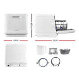 NNEDSZ 3 Place Settings Benchtop Dishwasher
