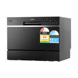 NNEDSZ Devanti 6 Place Settings Benchtop Dishwasher Black