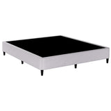 NNEDSZ Artiss Bed Frame King Size Metal Grey MASON