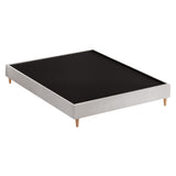 NNEDSZ Artiss Bed Frame Double Size Beige ZORA