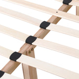 NNEDSZ Artiss Bed Frame Double Size Beige ZORA