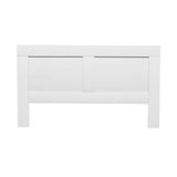 NNEDSZ Bed Head Headboard King with Shelves - CABI White