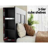 NNEDSZ Bed Head Headboard Queen with Shelves - CABI Black