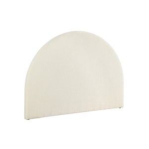 NNEDSZ Bed Head Headboard Double Boucle - GREI White