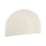NNEDSZ Bed Head Headboard King Boucle - GREI White