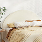 NNEDSZ Bed Head Headboard King Boucle - GREI White