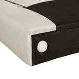 NNEDSZ Bed Head Headboard King Fabric - RIVE Beige White