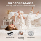 NNEMB SLUMBER RelaxMax 31cm Double Mattress, Euro Top, 5-Zone, Pocket Spring, Knitted Fabric
