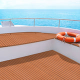 NNEDSZ Foam Boat Flooring Mat Decking Sheet 240x90x0.6cm Dark Brown