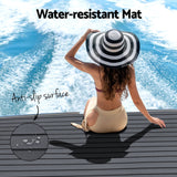 NNEDSZ Foam Boat Flooring Mat Decking Sheet 240x90x0.6cm Dark Grey Decor