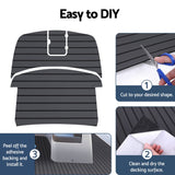 NNEDSZ Foam Boat Flooring Mat Decking Sheet 240x90x0.6cm Dark Grey Decor