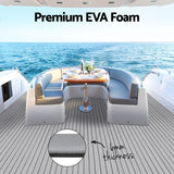 NNEDSZ Foam Boat Flooring Mat Decking Sheet 240x90x0.6cm Light Grey