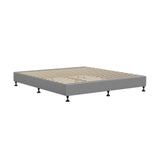 NNEED Bed Frame King Size Fabric Grey
