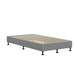 NNEED Bed Frame King Single Fabric Grey