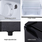 NNEDSZ Devanti 110L Bar Fridge Black