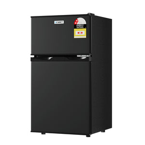NNEDSZ 80L Bar Fridge Mini Freezer Refrigerator Black
