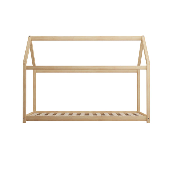 NNEED Wooden Bed Frame Single Pine Timber Platform