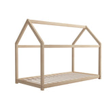 NNEED Wooden Bed Frame Single Pine Timber Platform