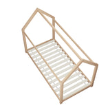 NNEED Wooden Bed Frame Single Pine Timber Platform