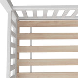 NNEED Bed Frame Kids Wooden Single House Style
